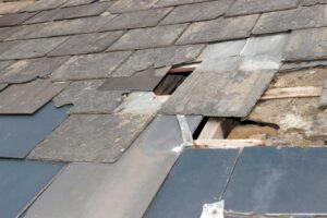 commercial roof damage, commercial roof problems