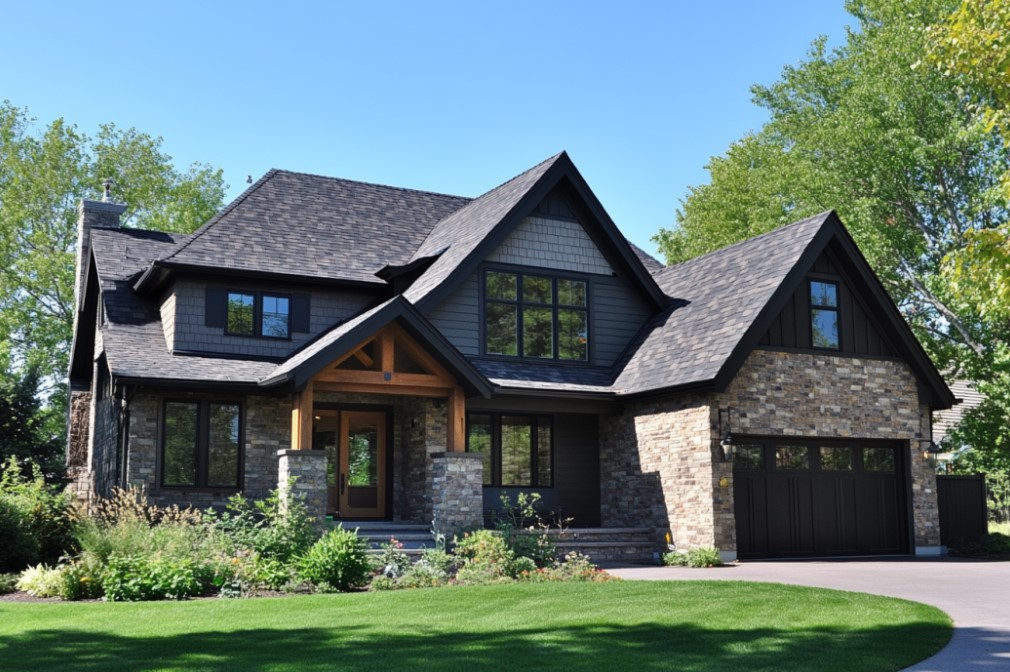 matching your roof with exterior design