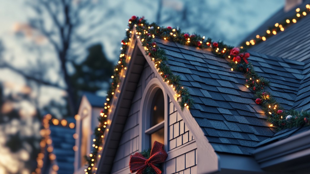 Tips for Holiday Decorations on Your Roof in Atlanta